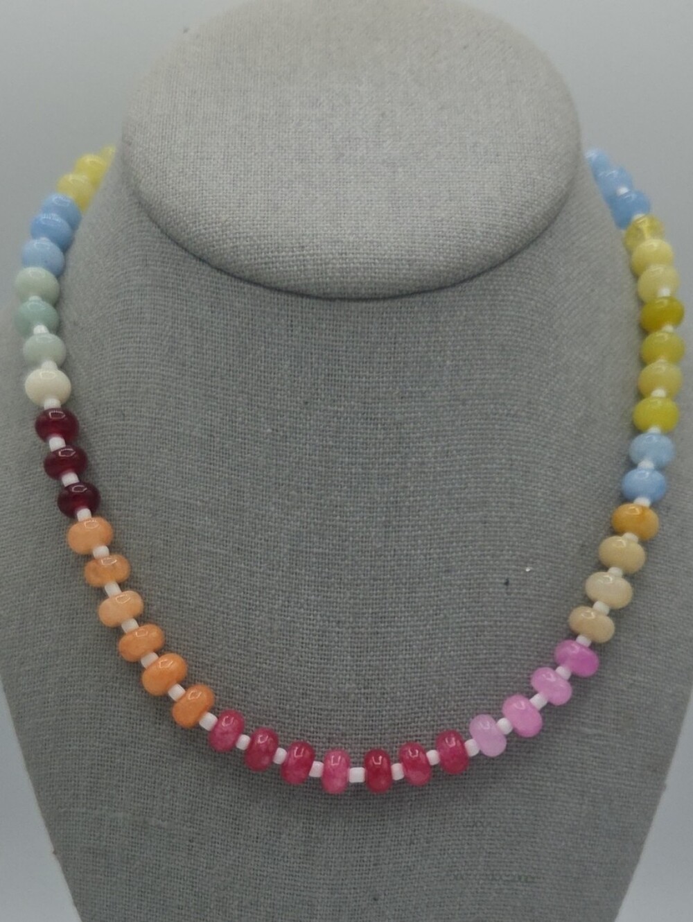 5 for $25! Multicolor Beaded Necklace - Colorful Gemstone Style